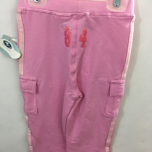 Athletic Works Girls Cargo Sweatpants 18 24 Toddler NWT - Picture 2 of 3